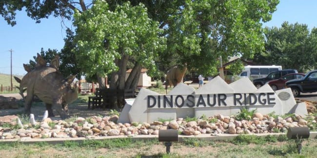 dinosaur ridge park