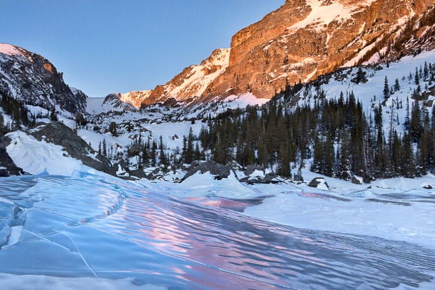 Rocky Mountain National Park Lake Haiyaha