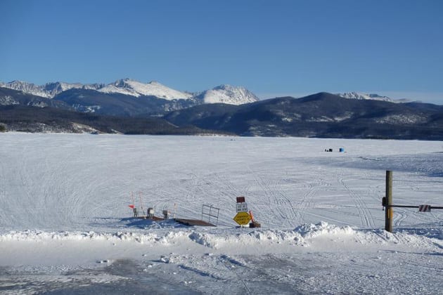 Lake Granby Ice Fishing