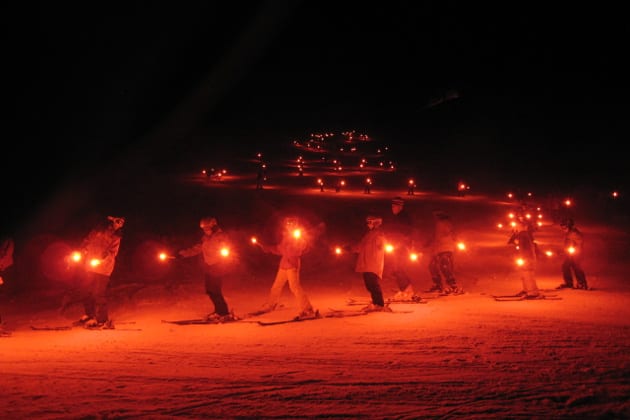 Steamboat Winter Carnival Candlelight Skiing