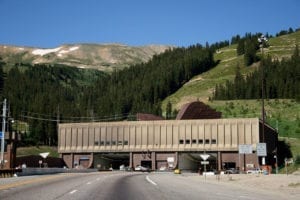Eisenhower Tunnel Eastern Portal.