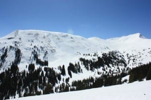 Copper Mountain Ski Resort Back Bowl View