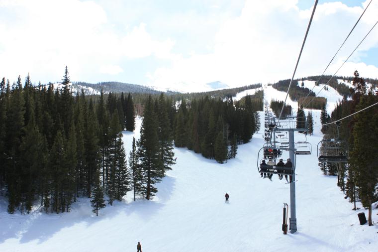Breckenridge Ski Resort Peak 9 Chairlift