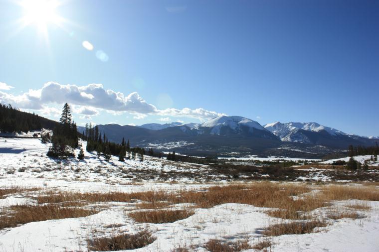 Frisco Dam Road Mountains