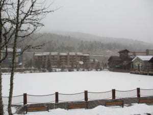 Copper Mountain Frozen Lake