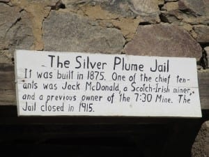 Silver Plume CO Jail