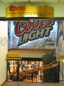 Coors Lounge Golden Co