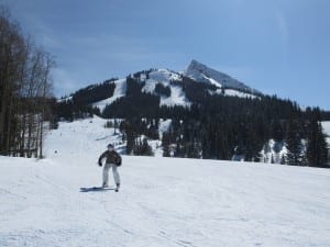 Crested Butte Ski Area Skier