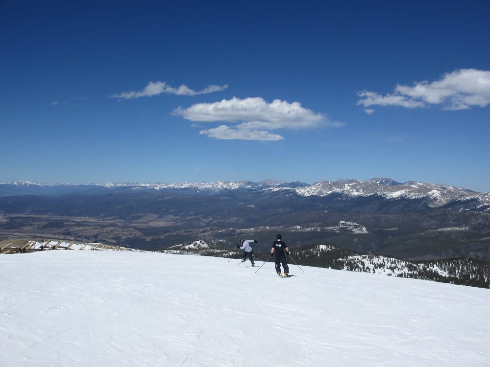 Mary Jane Ski Area Summit Skiing