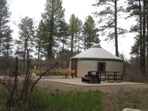 Mancos State Park Yurts