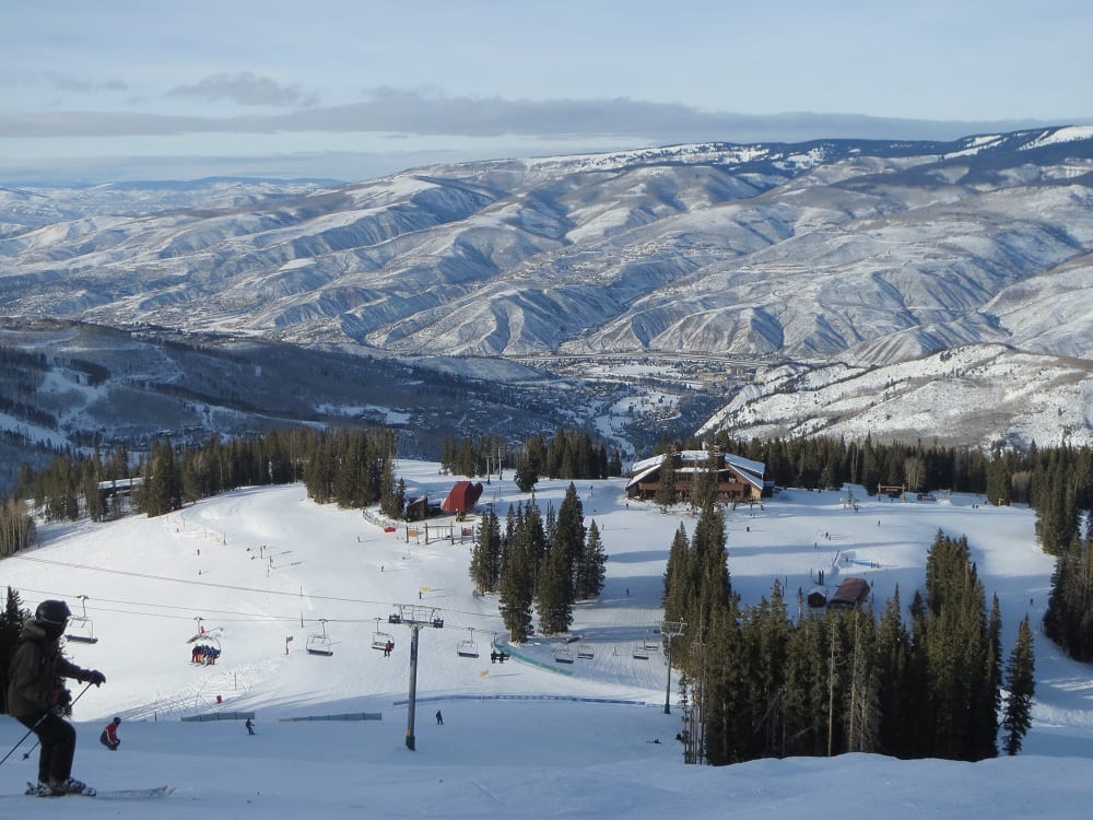 Beaver Creek Ski Resort Aerial View