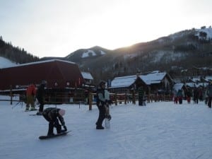 Beaver Creek Ski Resort Sunset