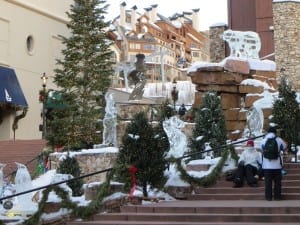 Beaver Creek Ski Resort Village Ice Sculptures