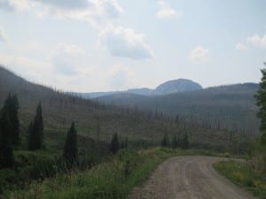 Flat Tops Trail Big Fish Fire