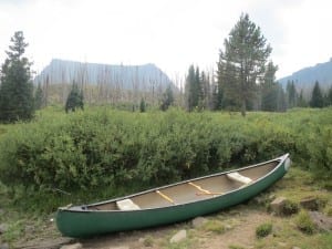 Flat Tops Trapper Lake Canoe