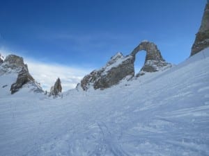 Tignes Ski Resort Needle Hole