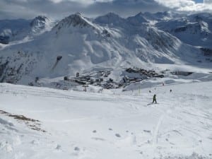 Tignes France Aerial View