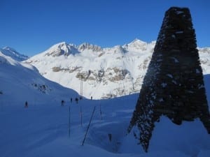 Val D Isere Skiing France