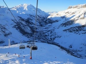 Val D Isere Aerial View