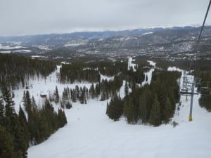 Breckenridge Ski Resort Lift View