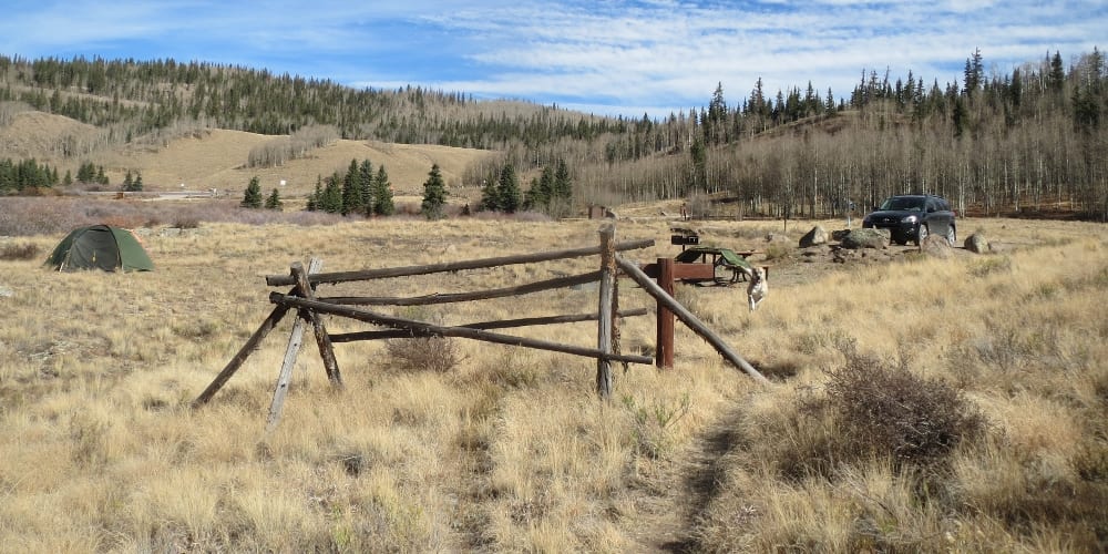 Rio Grande National Forest - Silver Thread Campground