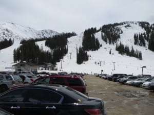 A Basin May Skiing