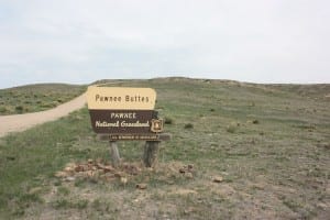 Pawnee National Grassland Buttes Sign