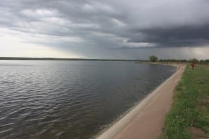 Prewitt Reservoir Dam