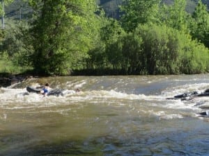 Clear Creek Whitewater Park Air Mattress