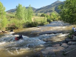 Clear Creek Whitewater Park Kayaking