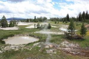 Yellowstone West Thumb Geyser Basin