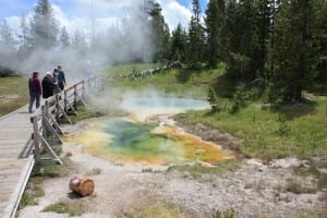 Yellowstone West Thumb Geysers