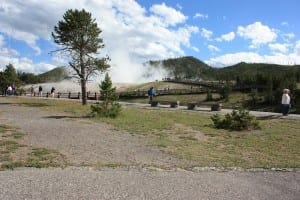 Yellowstone National Park Old Faithful Geyser