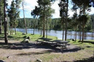 Yellowstone National Park Firehole River Picnic Area