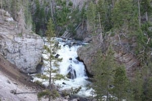 Yellowstone National Park Firehole Falls