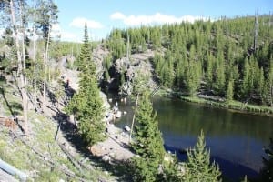 Yellowstone Firehole Swimming Area