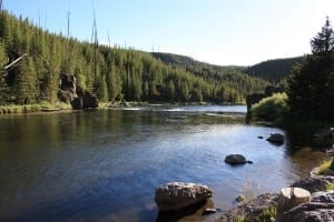 Yellowstone Firehole Swimming Area