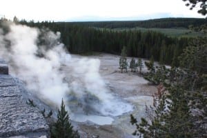 Yellowstone National Park Geysers