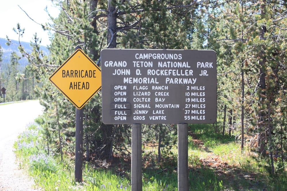 Grand Teton National Park Campgrounds