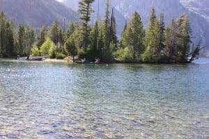 Grant Teton Jenny Lake Boating Canoe