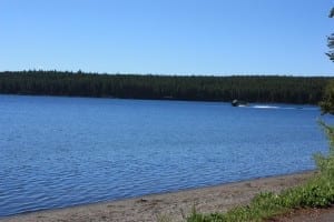 Yellowstone Lake Boating