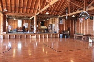 Yellowstone Lake Lodge Basketball Court