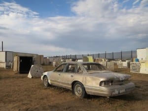 Blitz Paintball Car Bunker