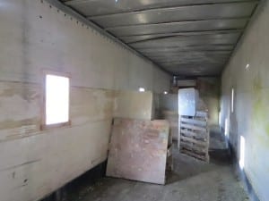 Blitz Paintball Trailer Interior