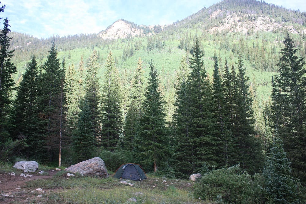 Guanella Pass Dispersed Campsite