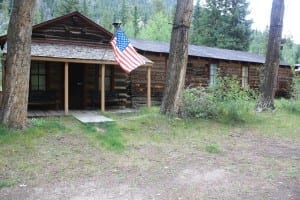 Vicksburg Ghost Town US Flag