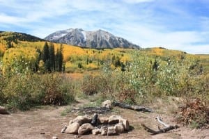 Kebler Pass Dispersed Campsite