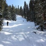 Loveland Pass Backcountry Skiing Jump