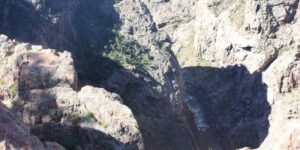 Looking down into the Royal Gorge CO