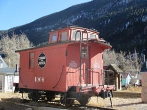 Silver Plume Colorado Southern Train Car